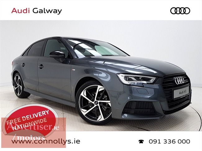 AUDI A3 1.5TFSI 150BHP S LINE  - BLACK PACK - PCP FROM &euro;356PM (2020) 30,100KM, Cars For Sale